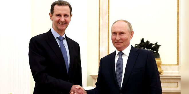 Встреча президентов Аль-Асада и Путина принесла полное согласие относительно описания рисков