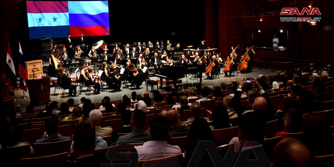 В Дамаске по случаю 80-летия установления диплотношений между Сирией и Россией состоялся концерт