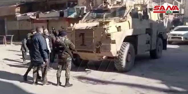 Ordu Birlikleri Amerikan İşgaline Ait Araçların Haseke Şehir Merkezine Girmesini Engelledi