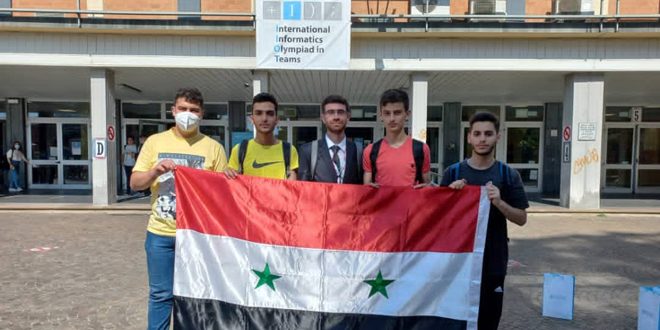 2022 için IIOT Dünya Bilişim Olimpiyatı’nda Suriye Takımı Bronz Kazandı
