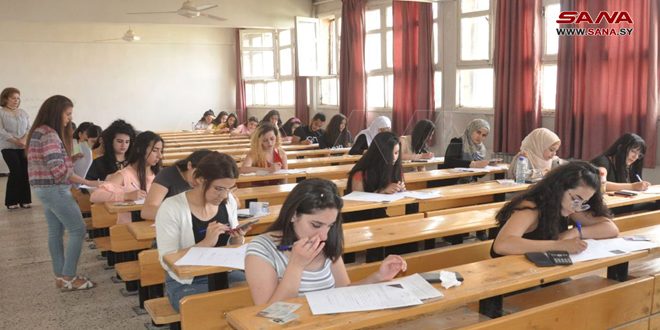 Şam Üniversitesinde 2. Eğitim Dönemi Sınavları Başladı