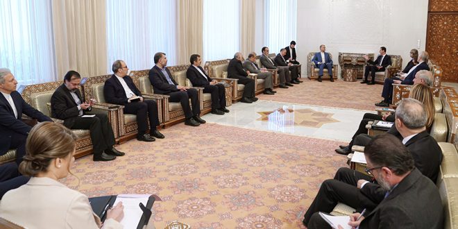 Cumhurbaşkanı Esad Abdullah’ı Kabul Etti.. Görüşmede İkili İlişkiler ve Suriye ile İran Arasındaki Yakın İşbirliği Ele Alındı