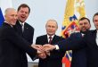 Putin, Lugansk, Donetsk, Herson ve Zaporozhye Cumhurbaşkanlarıyla Rusya Federasyonu’na Katılım Konusunda Anlaşmalar İmzaladı