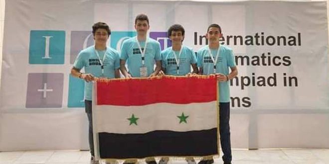 Mısır’daki Takımlar İçin Uluslararası Bilişim Olimpiyatı’nda Suriye’ye Bronz Madalya
