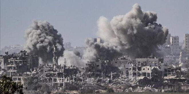 Gazze Şeridi’nin Çeşitli Bölgelerine Düzenlenen İşgal Bombardımanı Sonucu 5 Filistinli Hayatını Kaybetti, 5 Filistinli De Yaraland