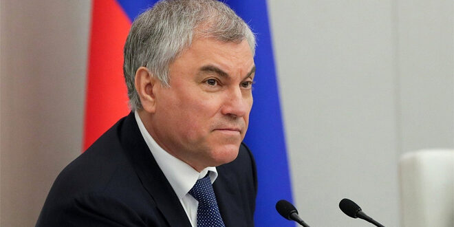 Volodin: Rusya, Şehirleri Hedef Alınırsa Daha Büyük Bir Güçle Karşılık Vermeyi Planlıyor