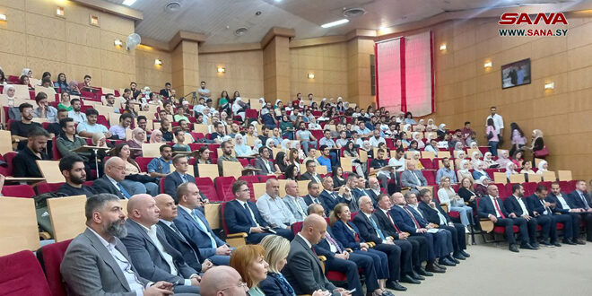 İkinci Rusya-Suriye Uluslararası Sağlık Konferansı’nın Etkinlikleri Şam Üniversitesi Tıp Fakültesi’nde Başladı