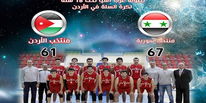 منتخب سورية لكرة السلة تحت 18 عاماً يتأهل إلى نهائيات آسيا ...