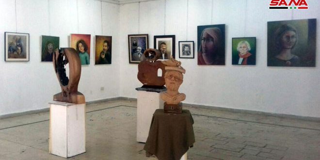 ثلاثون فنانا تشكيليا من حمص يجمعهم فن البورتريه – S A N A