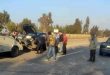 إصابة شخص وأضرار مادية في سيارات جراء حادث سير على طريق حمص طرطوس