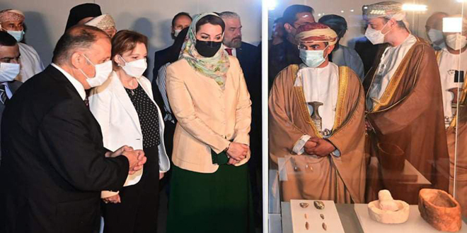 افتتاح معرض (سورية مهد الحضارات) في سلطنة عمان