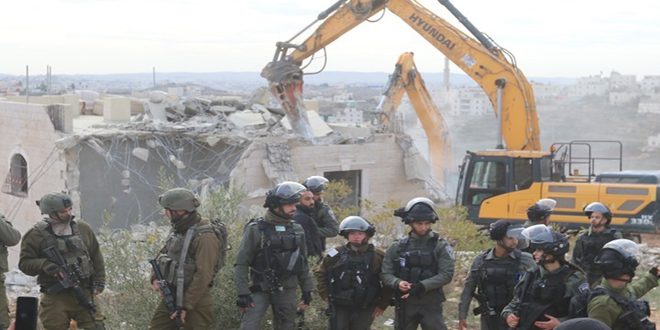 OCHA: The Israeli occupation has demolished 300 buildings in the West ...