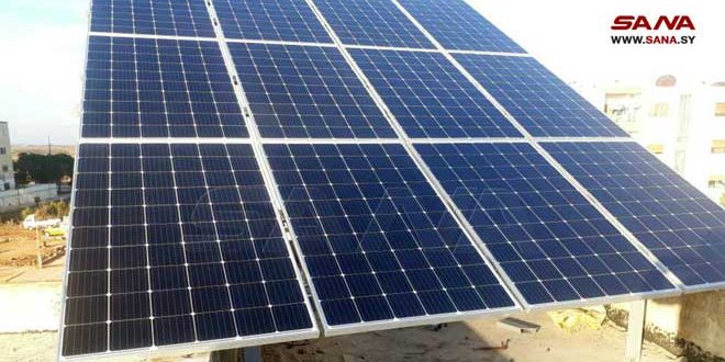 اتصالات حمص: 11 وحدة ضوئية تعمل بالطاقة الشمسية بداية العام القادم