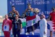 ثلاث ميداليات ذهبية لسورية في بطولة غرب آسيا للترياثلون