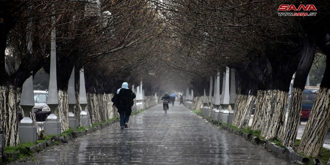 أمطار في جميع المحافظات أغزرها 48 مم في حمص و40 مم في الحسكة