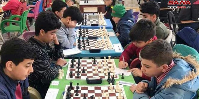 اختتام بطولة اللاذقية بالشطرنج للذكور