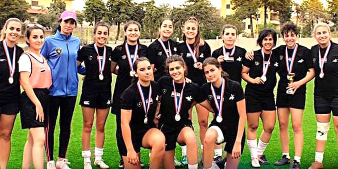 فريق سيدات العربي برياضة الركبي يحرز فضية بطولة غرب آسيا للأندية العربية