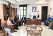 رئيس جامعة دمشق يبحث مع مورينو علاقات التعاون العلمي والثقافي المشترك
