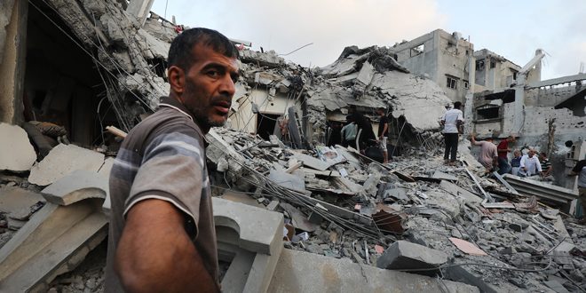 شهداء وجرحى جراء قصف الاحتلال المتواصل على غزة