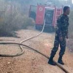 إخماد حريق في قرية الرويمية بريف اللاذقية – S A N A