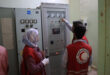 لضمان استمرارية عملها.. تركيب تجهيزات جديدة لنظام التغذية بمحطة كهرباء العجمي بريف درعا