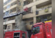 إخماد حريق في معمل إسفنج بمدينة اللاذقية