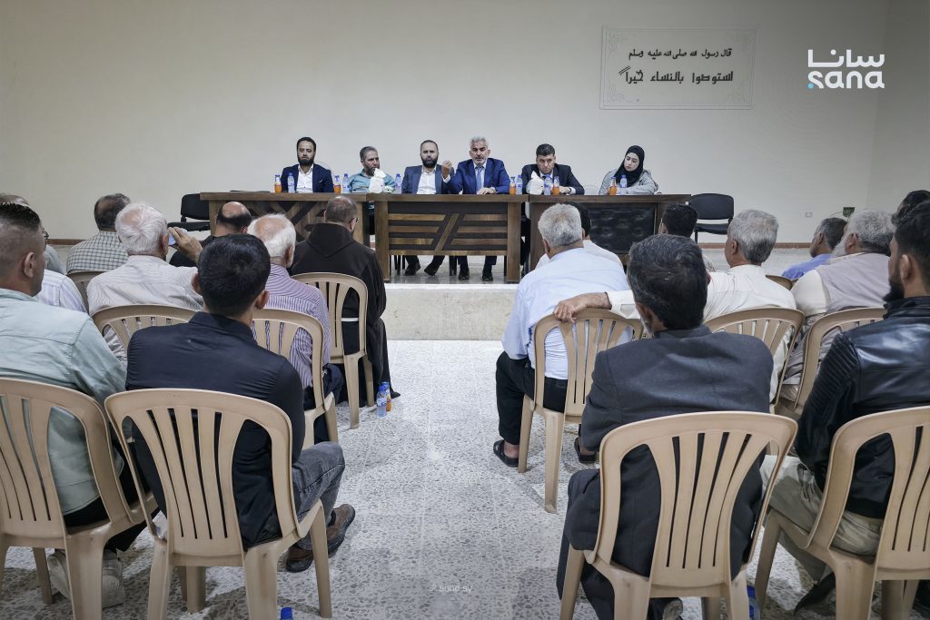 01 3 4 ندوة حوارية حول العدالة الانتقالية والسلم الأهلي في جسر الشغور بريف إدلب