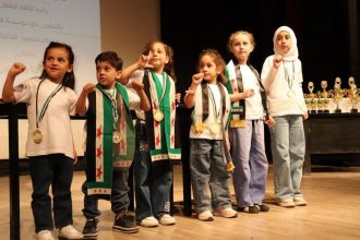 2144587 تكريم أطفال حلب الفائزين في تحدي القراءة والحساب الذهني‎ ‎